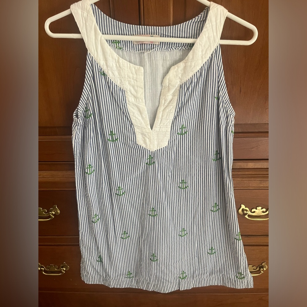 Lilly Pullitzer anchor dress top